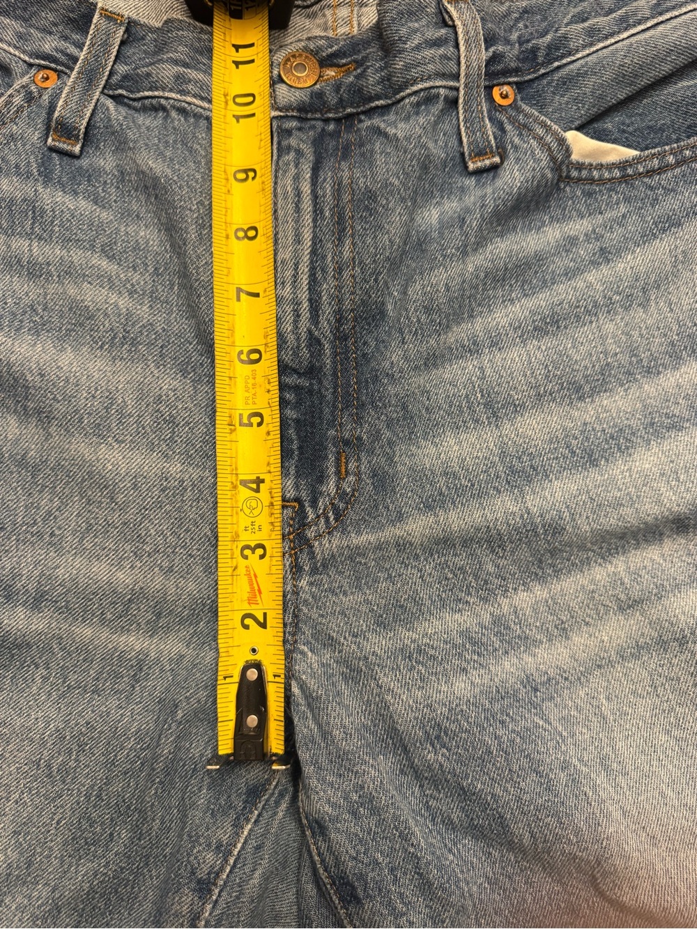 Madewell slouchy boy Jean‎ Blue Denim women’s Size 31 baggy - Picture 9 of 12